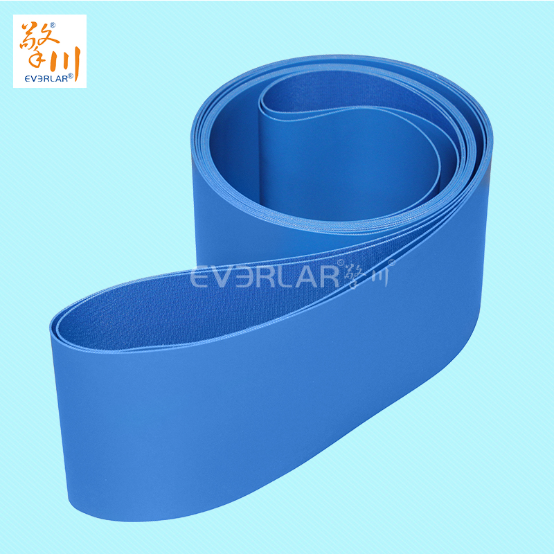 藍色PU輸送帶擎川食品輸送帶工業(yè)皮帶加工