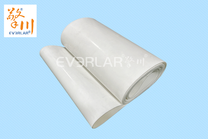 白色硅膠輸送帶耐高溫防腐蝕食品 醫(yī)療 日化輸送設備傳動皮帶擎川定制