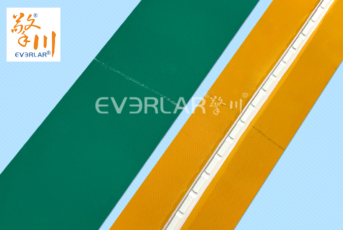 黃綠片基帶加導條耐磨防滑電子行業(yè)電子元件分揀機工業(yè)皮帶擎川定制