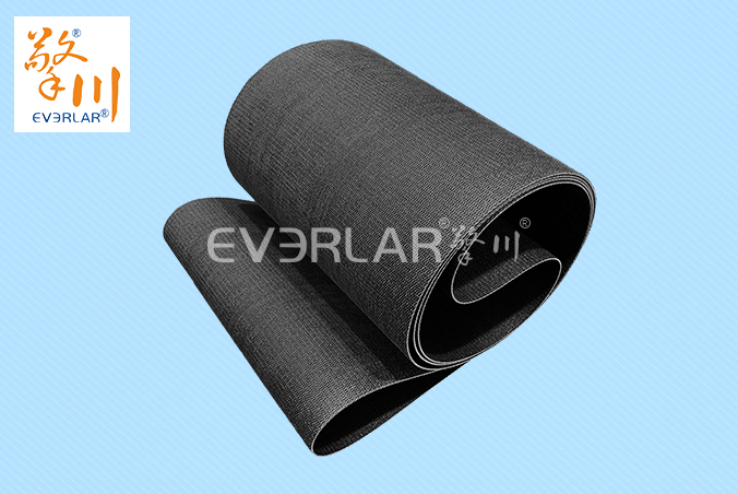 灰色PVK輸送帶耐磨抗撕裂物流分揀輸送機(jī)專用工業(yè)皮帶廠家定制