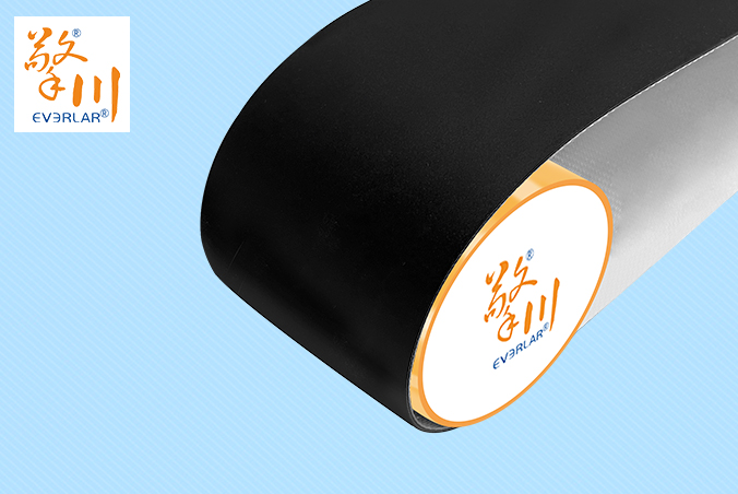 黑色啞光PVC輸送帶耐磨防滑食品電子輸送機分揀線傳送帶