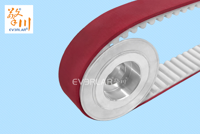 PU同步帶加紅膠精準(zhǔn)傳動汽車零部件制造自動化生產(chǎn)線齒形帶加工