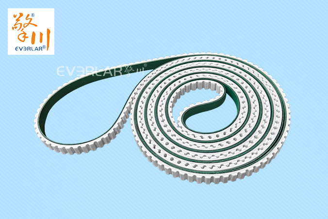 PU同步帶加綠布耐磨耐油食品包裝自動(dòng)化生產(chǎn)線聚氨酯皮帶加工