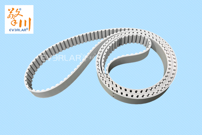 PU同步帶加打孔耐磨耐油食品包裝電子檢測設(shè)備貼標(biāo)機(jī)廠家定制