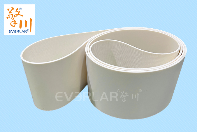 白色PVC輸送帶耐磨抗拉食品電子物流流水線輸送機傳送帶定制
