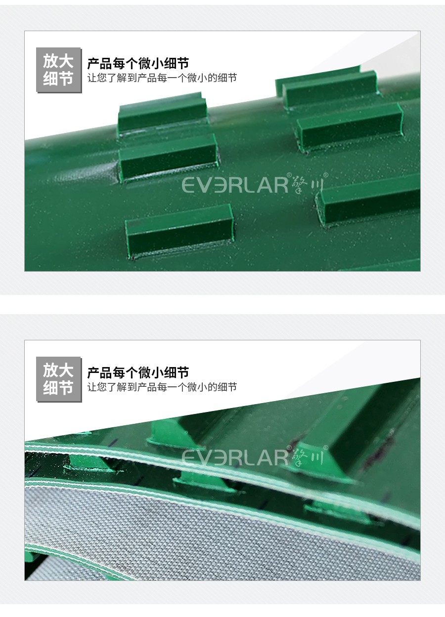 輸送帶加多排導(dǎo)條 輸送帶加多排導(dǎo)條